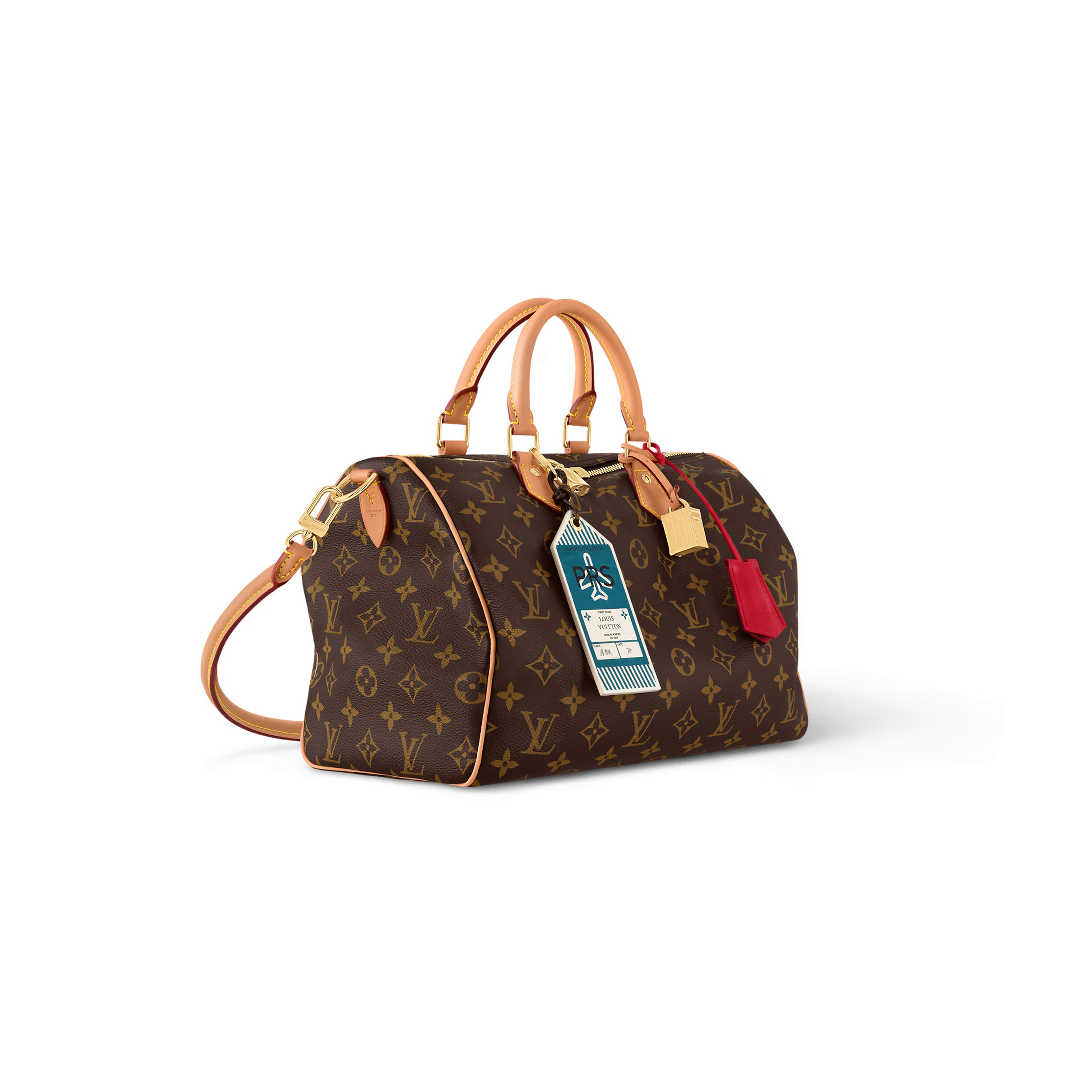 LOUIS VUITTON SPEEDY SOFT 30 CRAFTY M11945 (30*21*17cm)